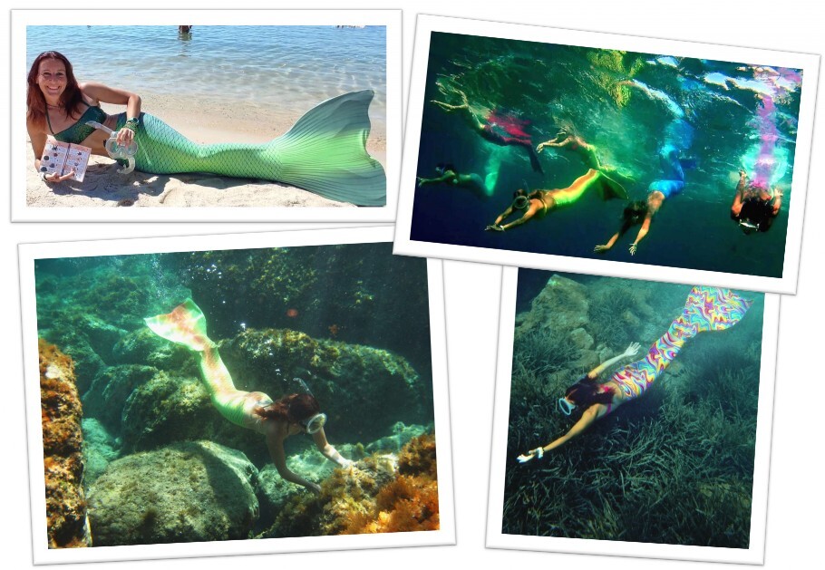 Mermaiding - Nuoto con la coda da sirena - snorkeling ed ecologia marina